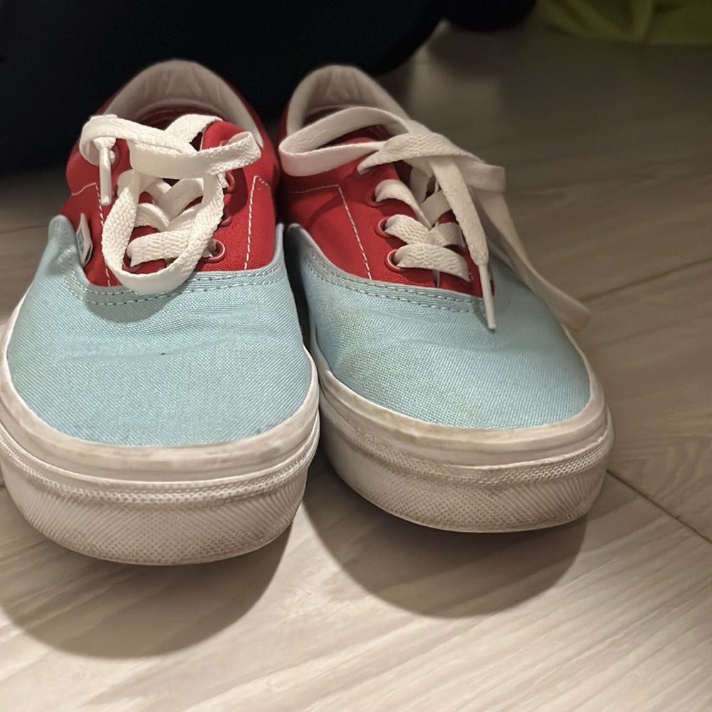 Vans Old Skool Retro Rainbow Skate Shoes, big kids size 4.5 - Picture 2 of 4